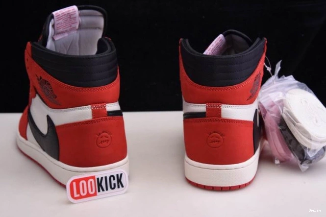 Bmlin JORDAN AIR SCOTT HIGH 1 100(RED) - RETRO TRAVIS OG CD4487 X 0729